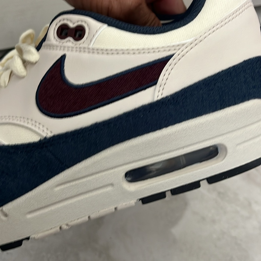 Nike Air Max 1 coconut milk blue obsidian fn6952-103 new - Picture 3 of 10